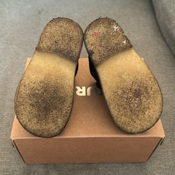 Naturino Milky Black Suede Toddler Lace up Booties. US Size 6 or EU Size 22. - Picture 5 of 7